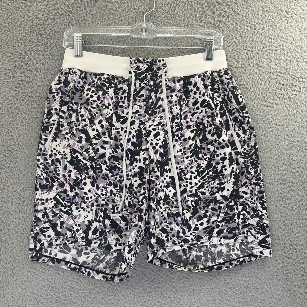 Lululemon License to Train‎ Linerless Shorts 7" Command Camo Athletic Men Small